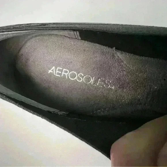 AEROSOL WOMEN OFFICE ANKLE BOOTS HIGH HEELS SHOES SZ 10 NEW NB - Picture 9 of 10